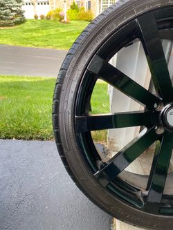 22” Rims with tires