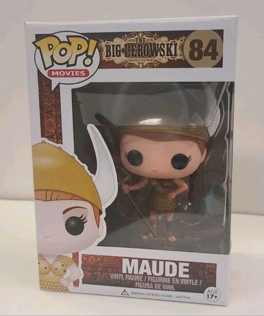 New Funko Pop! Vinyl: The Big Lebowski Maude #84 Retired RARE