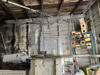 Bird Flight Breeder Cage Galvanize Wire