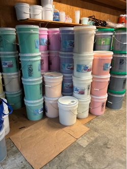 5-Gallon Laundry Soap & Fabric Softener – $50 Each