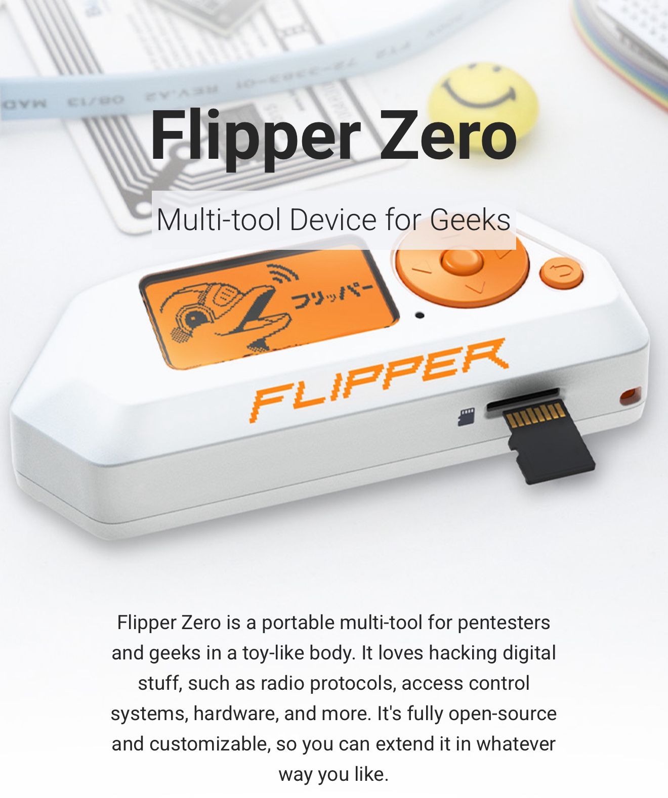Flipper Zero Most Advanced Exploration Tool.