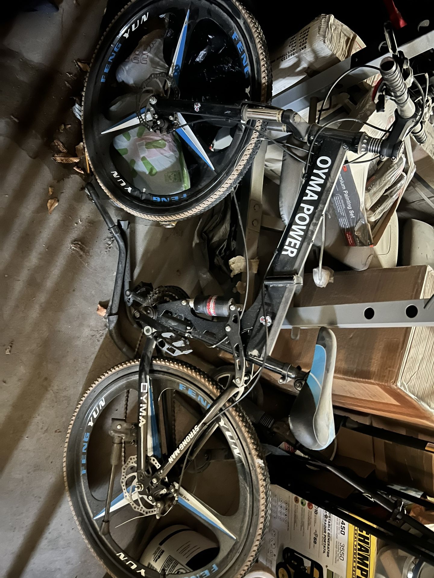 Oyma Power 21 Speed 26in Folding Bike