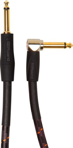 Roland RIC-G20A 20 FT Gold Series Instrument Cable & Straight
