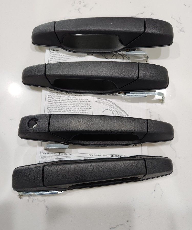 2007-2010 Chevy Silverado Door Handles 4