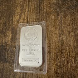 1oz Silver Bar