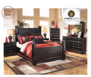New 6pc Bedroom Suite Set