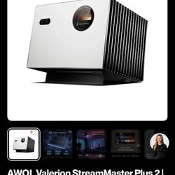AWOL Valerion StreamMaster Plus 2 | 4K RGB Triple Laser Projectorl 