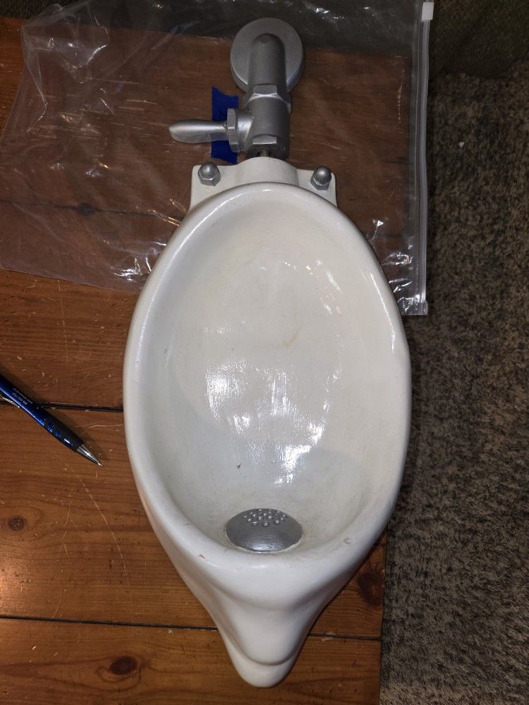 Fake Urinal Wall Display