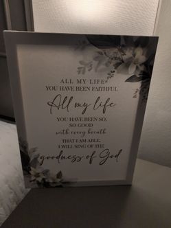 Christian Canvas/Hand Towels (2)