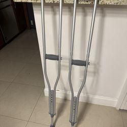 Crutches, Adjustable 