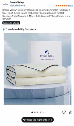 New Dream Valley cooling comforter