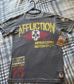 New Medium men’s Affliction T-Shirt