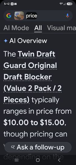 TWIN DRAFT GUARD