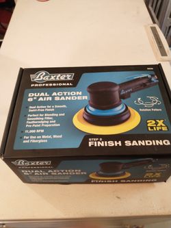 6" Geared air sander