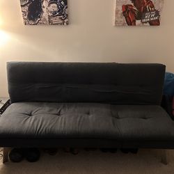 Charcoal Gray  Futon