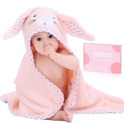 TBEZY Baby Hooded Towel Bunny 