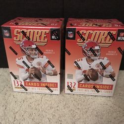 2021 Panini Score NFL Football Cards Blaster Box Sealed