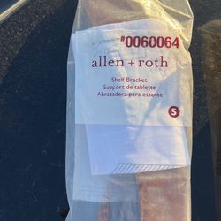 Two Brand New Allen Roth Shelf Bracket #0060064