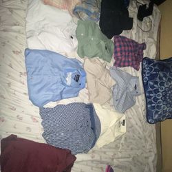 Men Long Sleeve Dress Shirts Pants for Both Girls And Men Clothes For Kids 