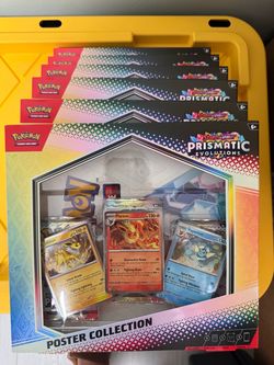 Pokémon Scarlet & Violet Prismatic Evolutions Poster Collection