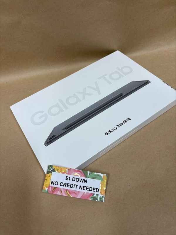 Samsung Galaxy Tab S9 FE Tablet New - Pay $1 today and pay the rest later -