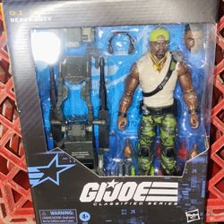 GI Joe Classified Series Heavy Duty #150 Deluxe Figure w/ Heavy Weapons System – New in Box