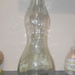 18" Clear Heavy Glass Vase $ 100 