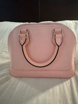 LV Epi Alma BB Rose Ballerine