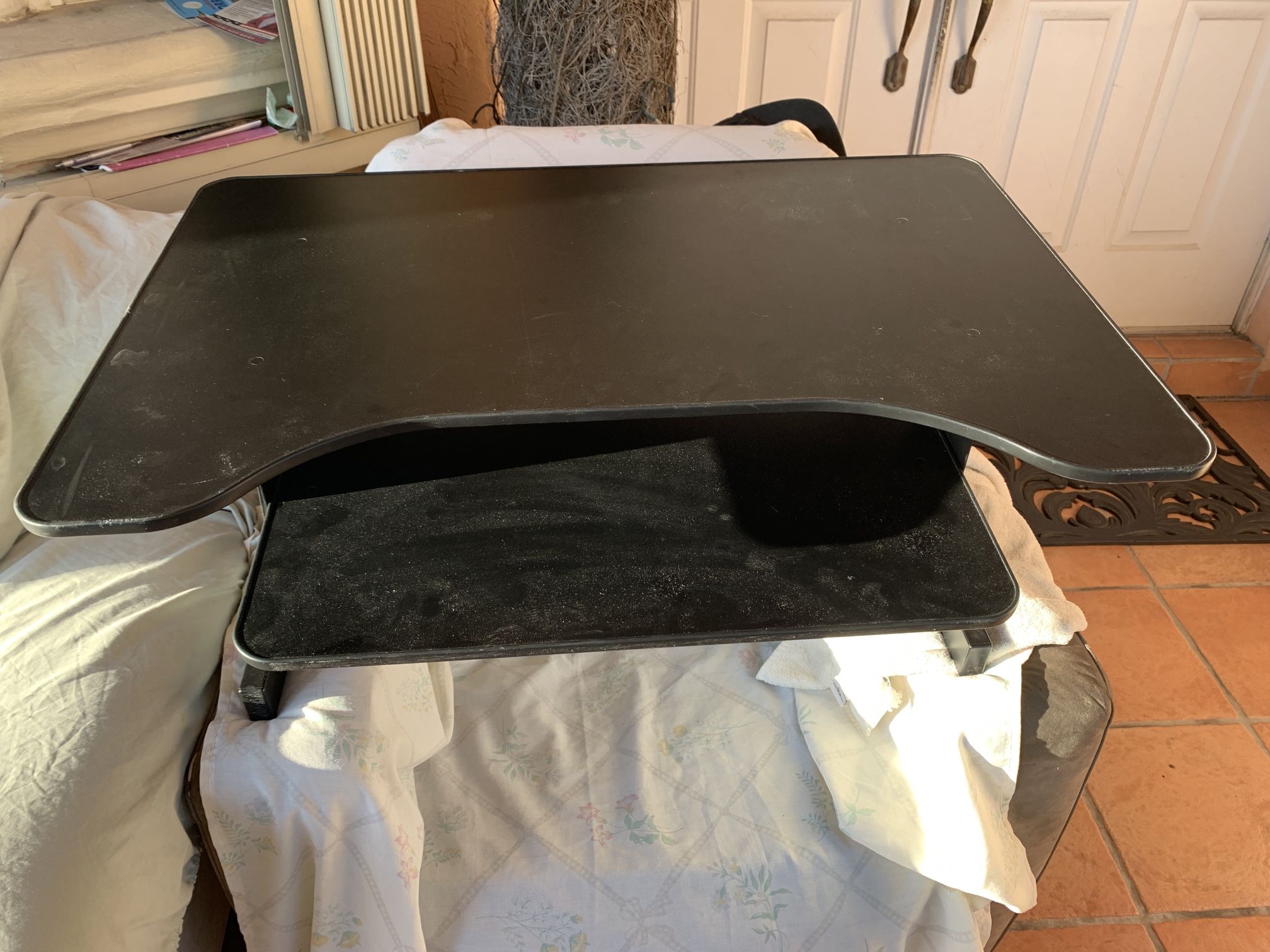 Computer Desk Adjustable Table Keyboard Tray Laptop