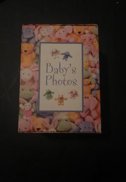 Baby photo album
