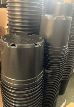 3 gallon plastic nursery pots
