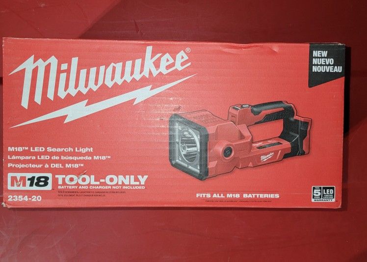 Milwaukee M18 Search Light Tool-Only for Sale in Jersey City, NJ OfferUp