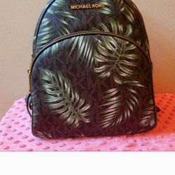Michael Kors Banana Leaf Backpack 