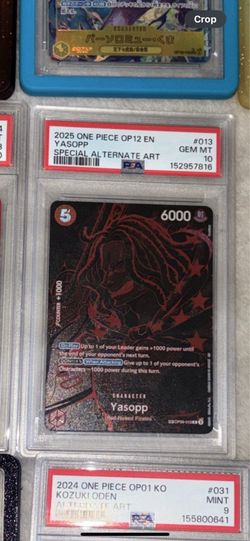 Yasopp SP psa 10