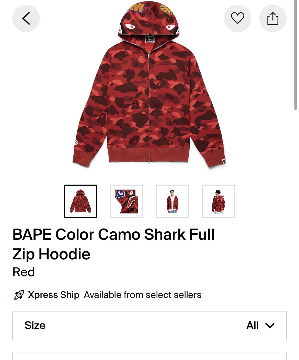 Bape Shark Hoodie