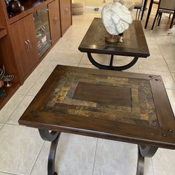 Coffee Table And Two End Tables