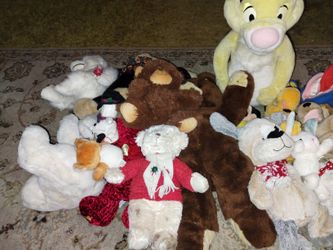 Lot Of Stuffed Animals 