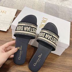Designer Sandals Navy Blue 💙 Size 8 To 11