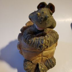 Cute Happy  tortoise Turtle Figurine 