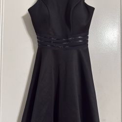 black dress, size 0