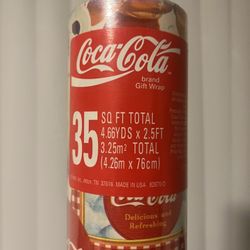 Coca Cola Wrapping Paper