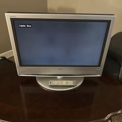 Vintage Sony Bravia  23 Inch Flat Screen Tv
