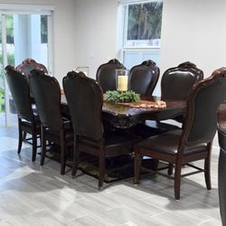 Formal Wood Dining Set