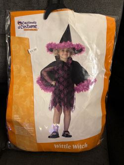 Halloween Costume Wittle Witch Toddler Costume