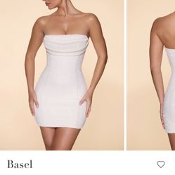 White oh polly mini dress 