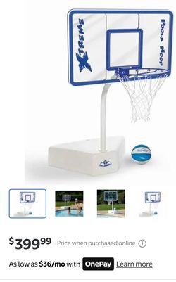 Dunn-Rite Splash & Shoot Outdoor Swimming Pool Basketball Hoop