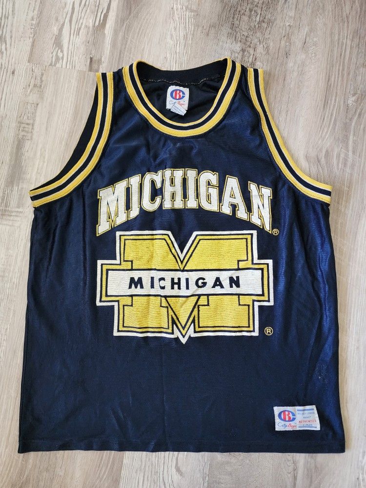 Michigan Basketball Jersey Apex Medium