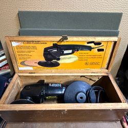 WEN 7 or 5 Inch 2 Speed Sander Polisher Model 943 Double Insulated (TESTED)