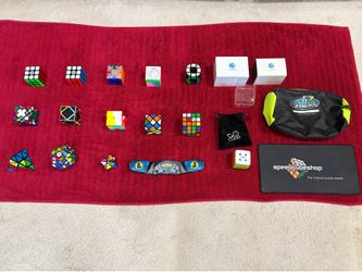 Rubik’s Cubes/Speed Cubes Collection **WITH ACCESSORIES**