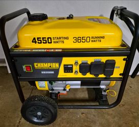 Champion 4550 Starting / 3650 Running Watt Generator